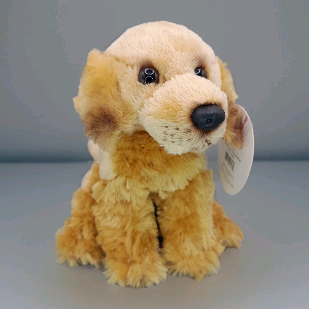 Demdaco Golden Retriever Puppy Plush 6" Stuffed Animal Dog NWT Lift the Spirit